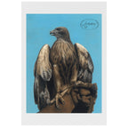 Falcon – Bird of Prey Pastel Fine Art Print