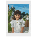 Victorian Girl – Oil Portrait Fine Art Print